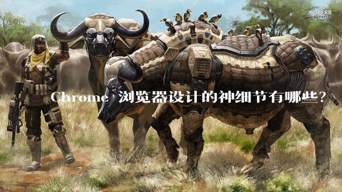 Chrome 浏览器设计的神细节有哪些？
