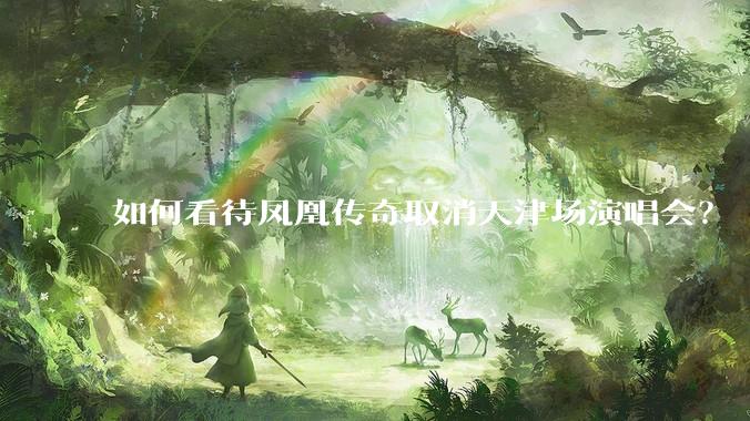 如何看待凤凰传奇取消天津场演唱会？