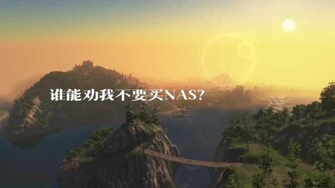 谁能劝我不要买NAS？